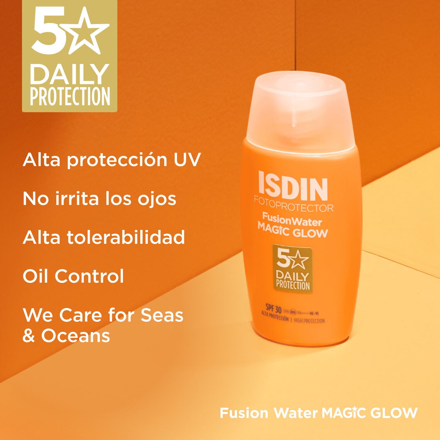 FUSION WATER MAGIC GLOW SPF 30 (FOTOPROTECTOR FACIAL CON EFECTO GLOW)